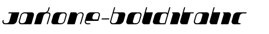 Jakone-BoldItalic - Download Thousands of Free Fonts at FontZone.net