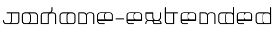 Jakone-Extended - Download Thousands of Free Fonts at FontZone.net