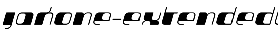 Jakone-ExtendedBoldItalic - Download Thousands of Free Fonts at FontZone.net