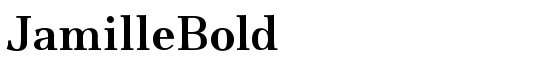 JamilleBold - Download Thousands of Free Fonts at FontZone.net