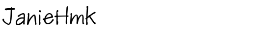 JanieHmk - Download Thousands of Free Fonts at FontZone.net