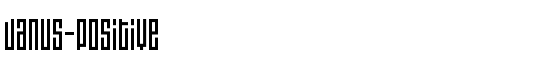 Janus-Positive - Download Thousands of Free Fonts at FontZone.net