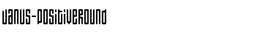 Janus-PositiveRound - Download Thousands of Free Fonts at FontZone.net