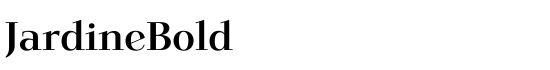JardineBold - Download Thousands of Free Fonts at FontZone.net
