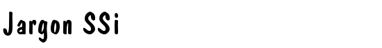 Jargon SSi - Download Thousands of Free Fonts at FontZone.net