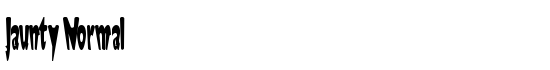 Jaunty Normal - Download Thousands of Free Fonts at FontZone.net