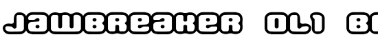 Jawbreaker OL1 BRK - Download Thousands of Free Fonts at FontZone.net