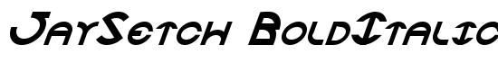 JaySetch BoldItalic - Download Thousands of Free Fonts at FontZone.net