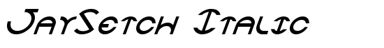 JaySetch Italic - Download Thousands of Free Fonts at FontZone.net