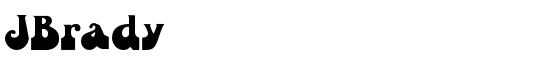 JBrady - Download Thousands of Free Fonts at FontZone.net