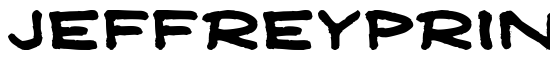 JeffreyPrint JL Wide - Download Thousands of Free Fonts at FontZone.net