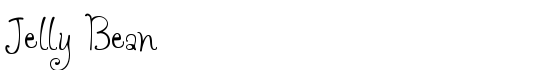 Jelly Bean - Download Thousands of Free Fonts at FontZone.net