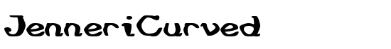 JenneriCurved - Download Thousands of Free Fonts at FontZone.net