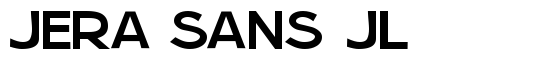 Jera Sans JL - Download Thousands of Free Fonts at FontZone.net