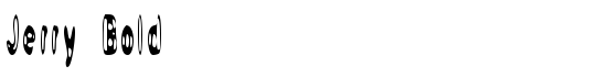 Jerry Bold - Download Thousands of Free Fonts at FontZone.net