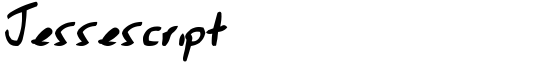 Jessescript - Download Thousands of Free Fonts at FontZone.net