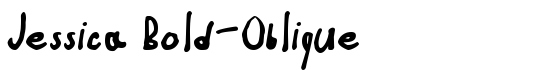 Jessica Bold-Oblique - Download Thousands of Free Fonts at FontZone.net