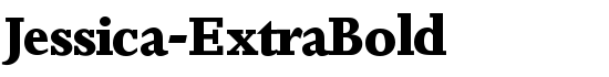 Jessica-ExtraBold - Download Thousands of Free Fonts at FontZone.net