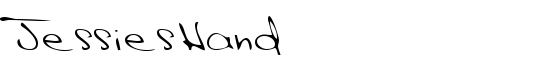 JessiesHand - Download Thousands of Free Fonts at FontZone.net