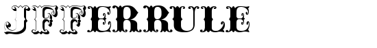 JFFerrule - Download Thousands of Free Fonts at FontZone.net