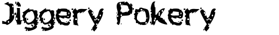 Jiggery Pokery - Download Thousands of Free Fonts at FontZone.net