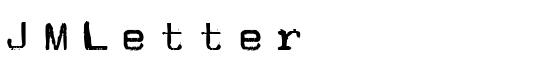 JMLetter - Download Thousands of Free Fonts at FontZone.net