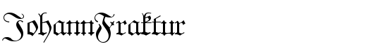 JohannFraktur - Download Thousands of Free Fonts at FontZone.net
