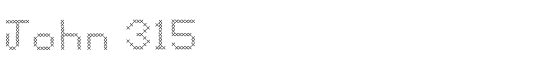 John 315 - Download Thousands of Free Fonts at FontZone.net