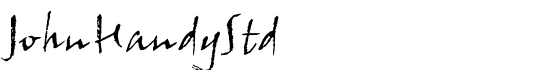 JohnHandyStd - Download Thousands of Free Fonts at FontZone.net