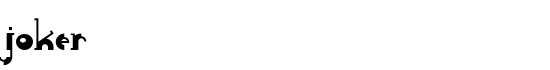 Joker - Download Thousands of Free Fonts at FontZone.net