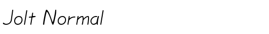 Jolt Normal - Download Thousands of Free Fonts at FontZone.net