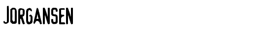 Jorgansen - Download Thousands of Free Fonts at FontZone.net