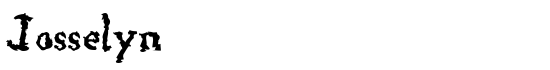 Josselyn - Download Thousands of Free Fonts at FontZone.net
