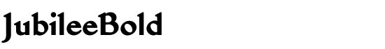 JubileeBold - Download Thousands of Free Fonts at FontZone.net