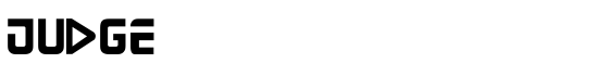 Judge - Download Thousands of Free Fonts at FontZone.net