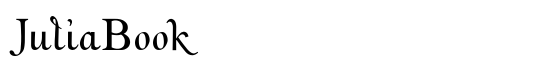 JuliaBook - Download Thousands of Free Fonts at FontZone.net