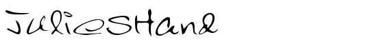 JuliesHand - Download Thousands of Free Fonts at FontZone.net