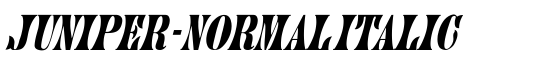 Juniper-Normal Italic - Download Thousands of Free Fonts at FontZone.net