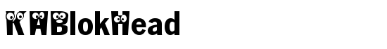 KABlokHead - Download Thousands of Free Fonts at FontZone.net
