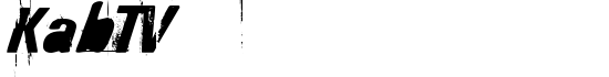 KabTV - Download Thousands of Free Fonts at FontZone.net