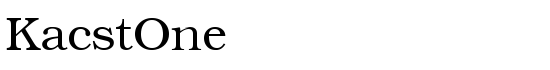 KacstOne - Download Thousands of Free Fonts at FontZone.net