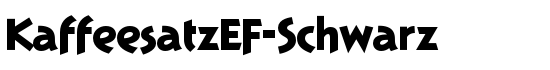 KaffeesatzEF-Schwarz - Download Thousands of Free Fonts at FontZone.net