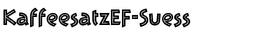 KaffeesatzEF-Suess - Download Thousands of Free Fonts at FontZone.net