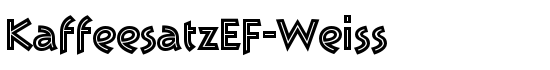 KaffeesatzEF-Weiss - Download Thousands of Free Fonts at FontZone.net