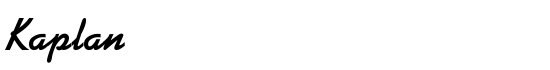 Kaplan - Download Thousands of Free Fonts at FontZone.net