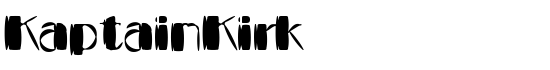 KaptainKirk - Download Thousands of Free Fonts at FontZone.net