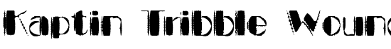 Kaptin Tribble Wound - Download Thousands of Free Fonts at FontZone.net