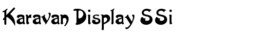 Karavan Display SSi - Download Thousands of Free Fonts at FontZone.net