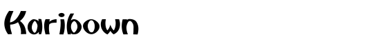 Karibown - Download Thousands of Free Fonts at FontZone.net