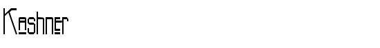 Kashner - Download Thousands of Free Fonts at FontZone.net